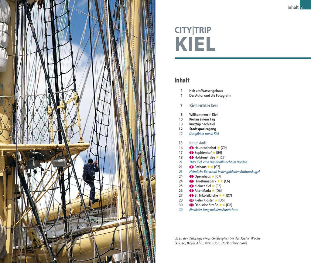 Reise Know-How CityTrip Kiel mit Kieler Förde