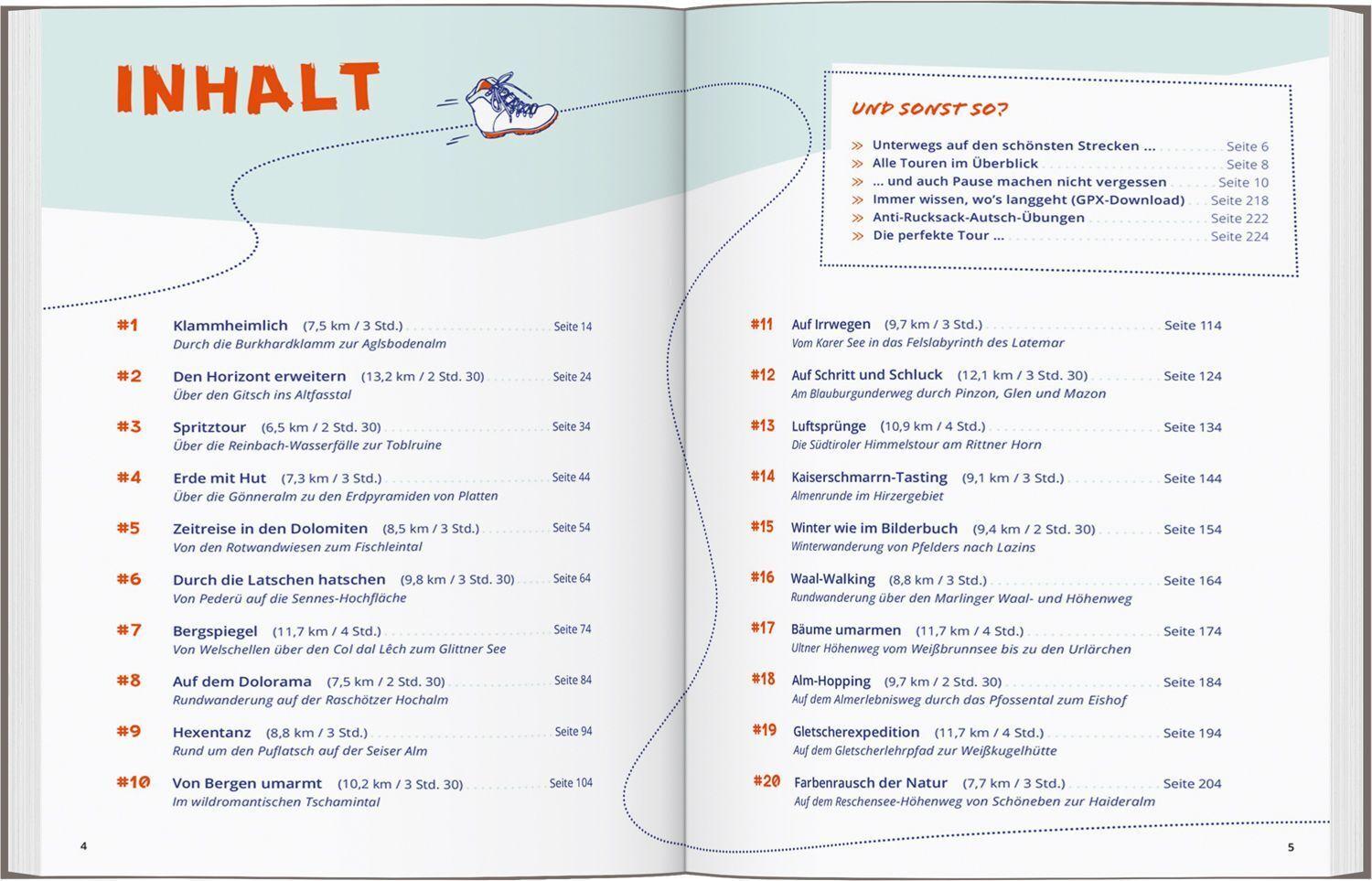 DUMONT Wanderzeit in Südtirol