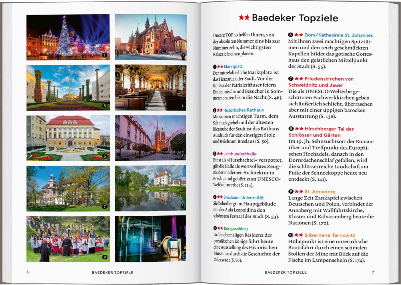 Baedeker SMART Reiseführer Breslau & Schlesien