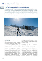 Pistengehen und leichte Skitouren