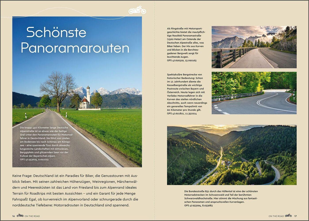 KUNTH Abgefahren, Unentdeckte Bikertouren in Deutschland
