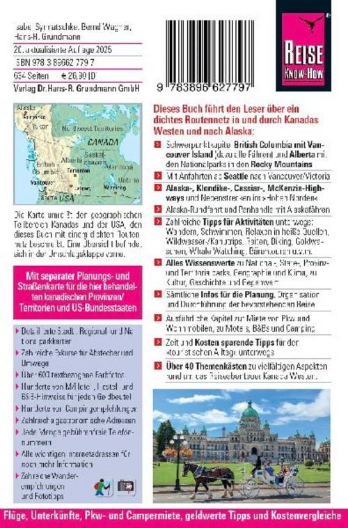 Reise Know-How Reiseführer Kanada Westen mit Alaska