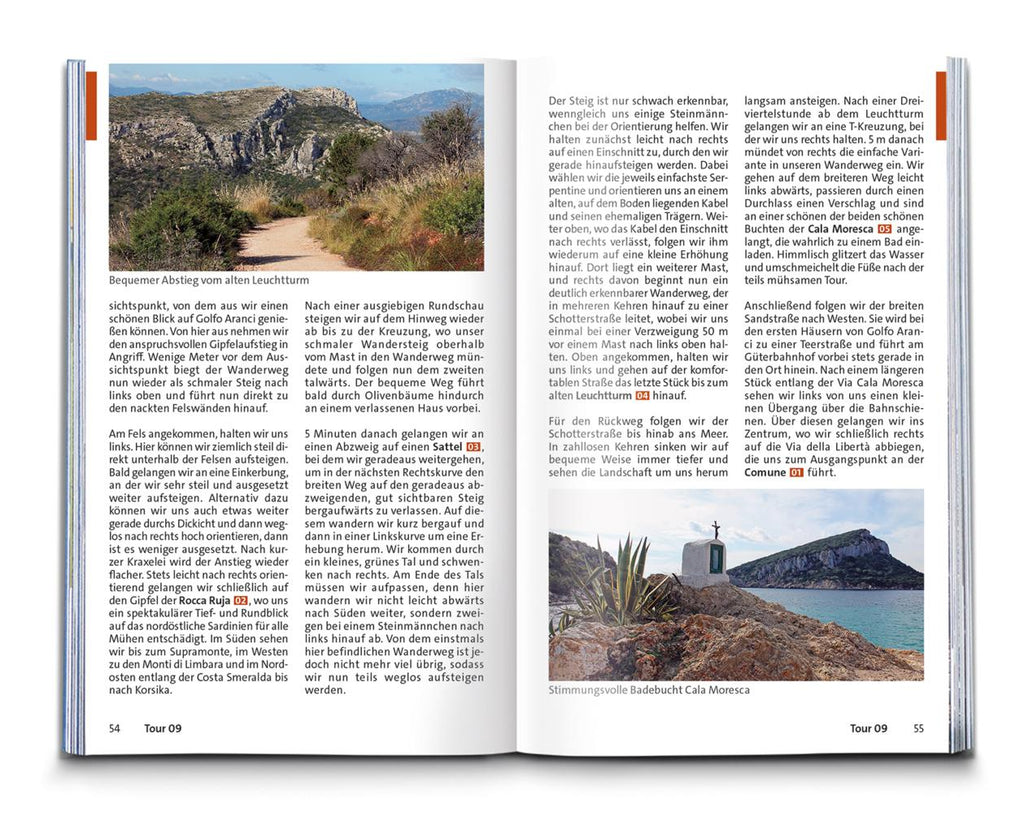 KOMPASS Wanderführer Sardinien, 75 Touren mit Extra-Tourenkarte