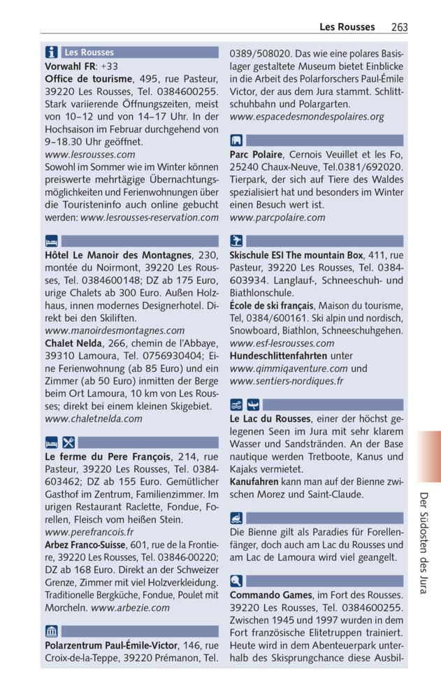 TRESCHER Reiseführer Französischer Jura