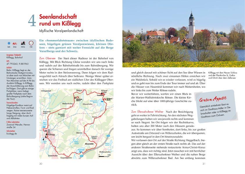 Radeln am Wasser im Allgäu