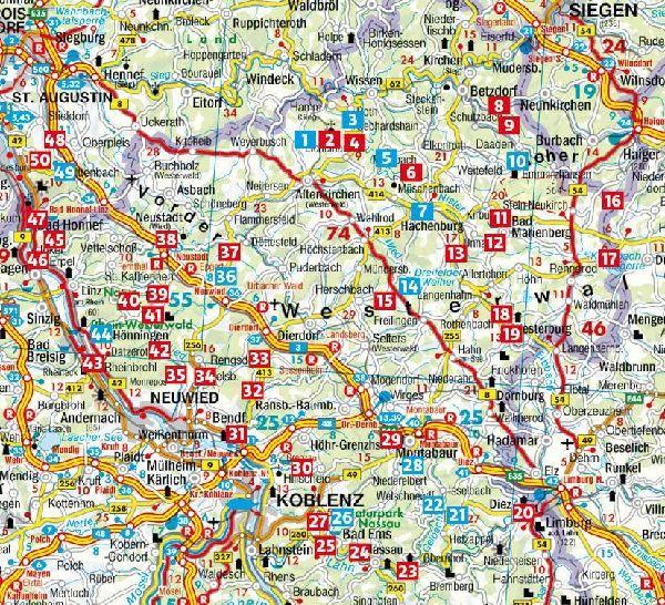 ROTHER Wanderführer Westerwald