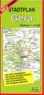 Stadtplan Gera