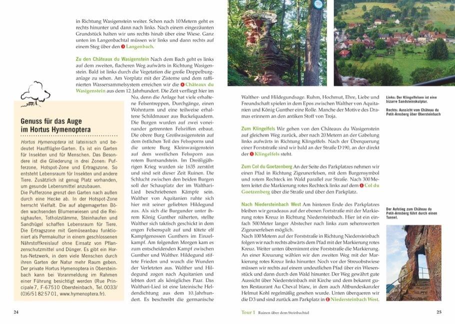 Wandergenuss Elsass und Vogesen