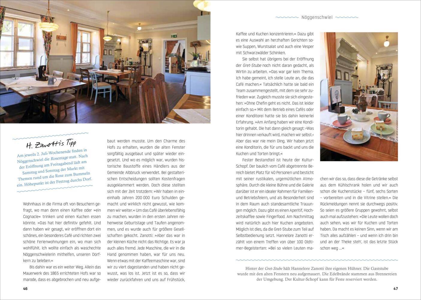 Cafés und Ateliers Südlicher Schwarzwald