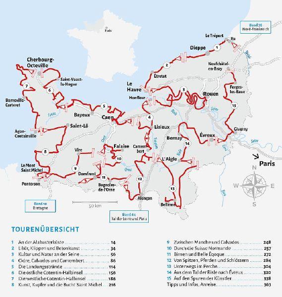 Entdeckertouren mit dem Wohnmobil Normandie