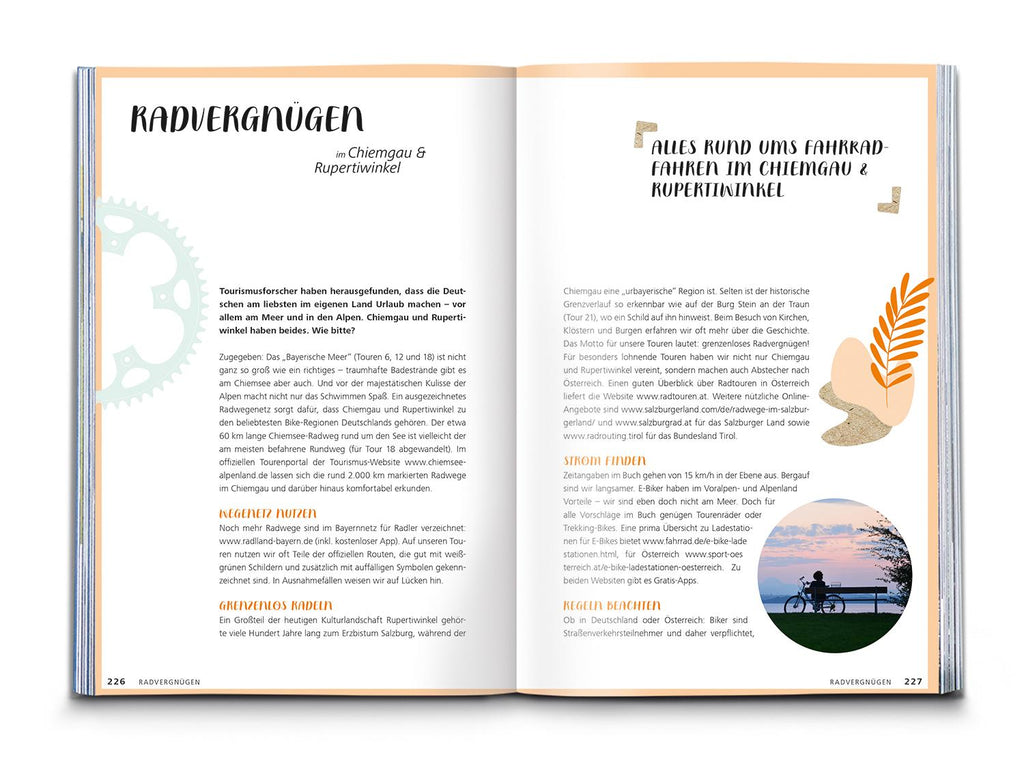 KOMPASS Radvergnügen Chiemgau & Rupertiwinkel