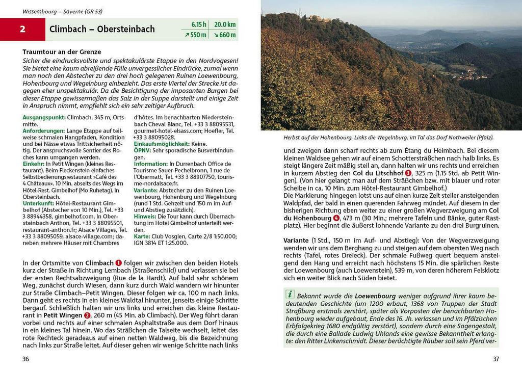 Vogesen-Durchquerung