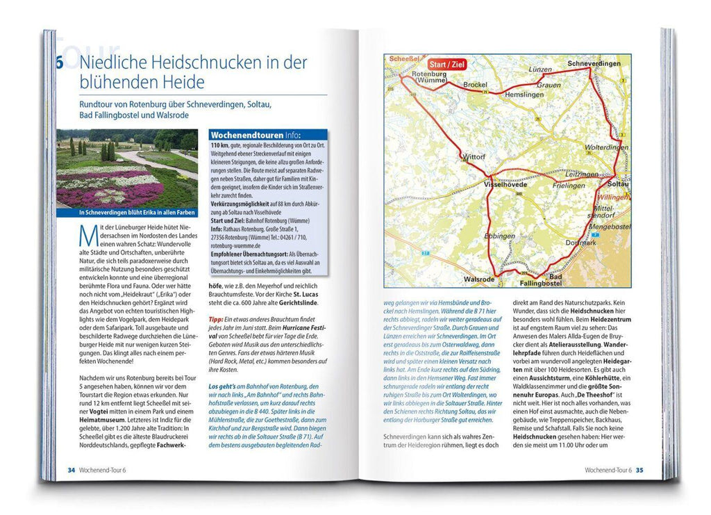BVA Die 44 schönsten Wochenend-Radtouren in Deutschland