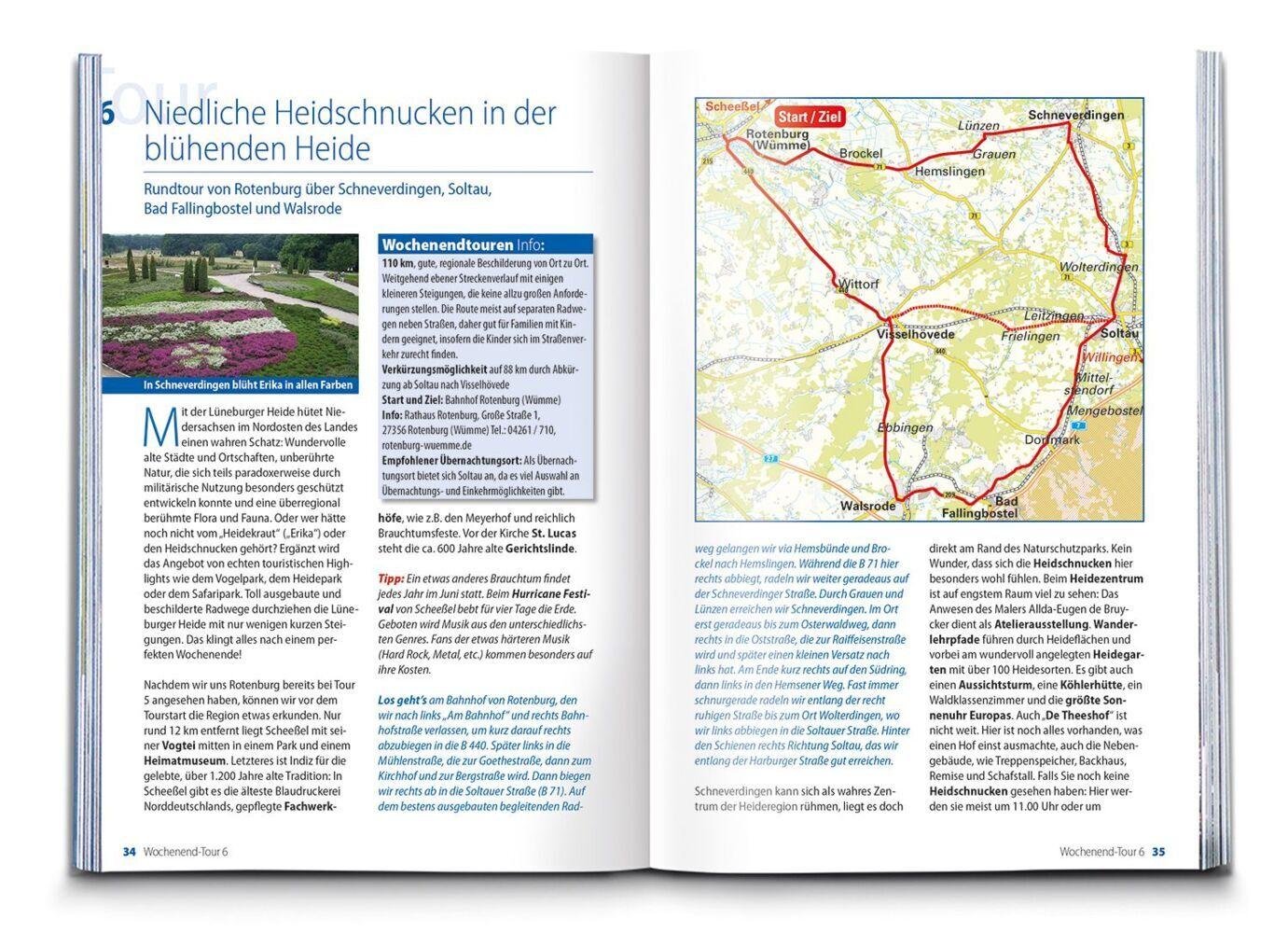 BVA Die 44 schönsten Wochenend-Radtouren in Deutschland