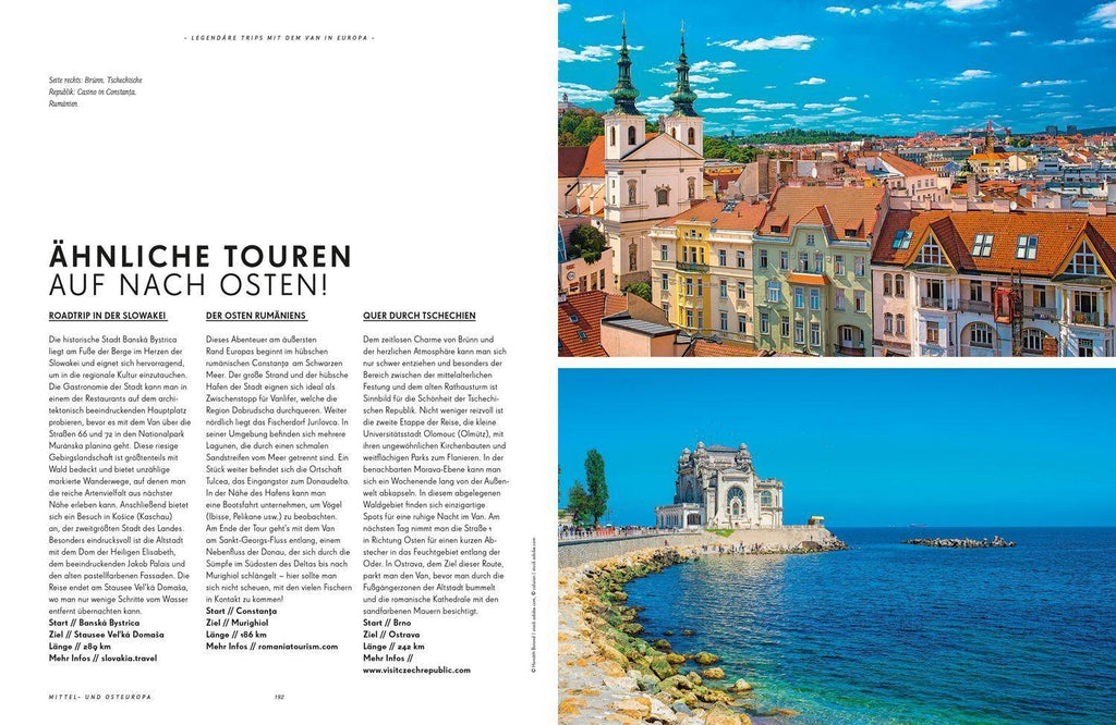 LONELY PLANET Bildband Legendäre Trips mit dem Van in Europa