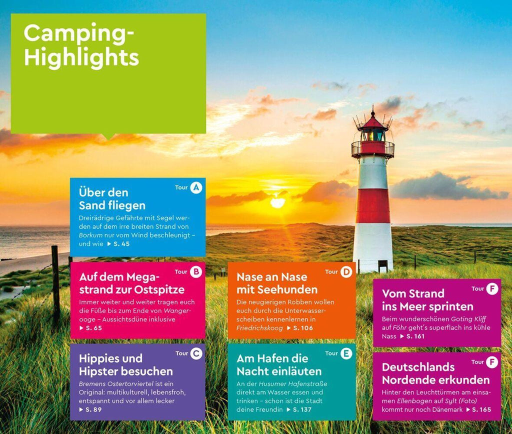 MARCO POLO Camper Guide Deutsche Nordseeküste
