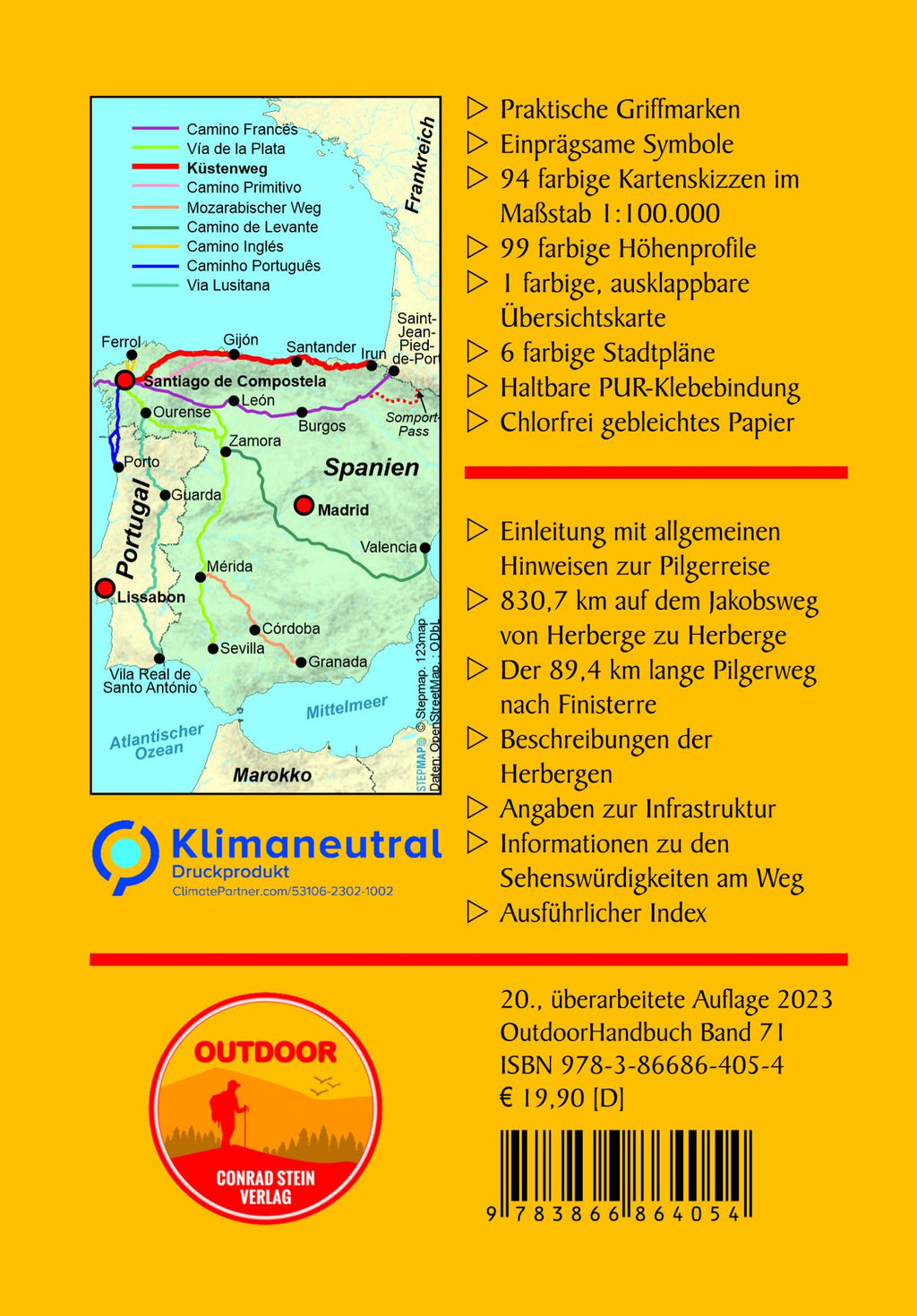 Spanien: Jakobsweg Küstenweg Camino de la Costa, Camino del Norte und beliebte Varianten