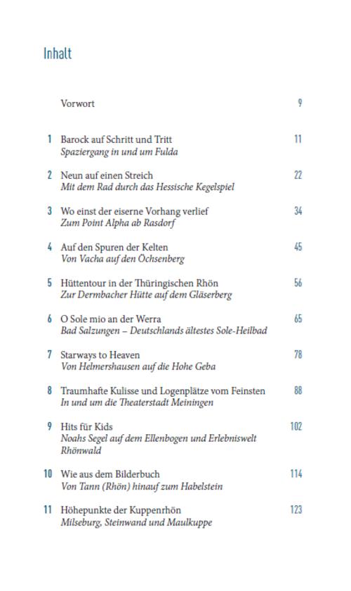 Ausflugsverführer Rhön