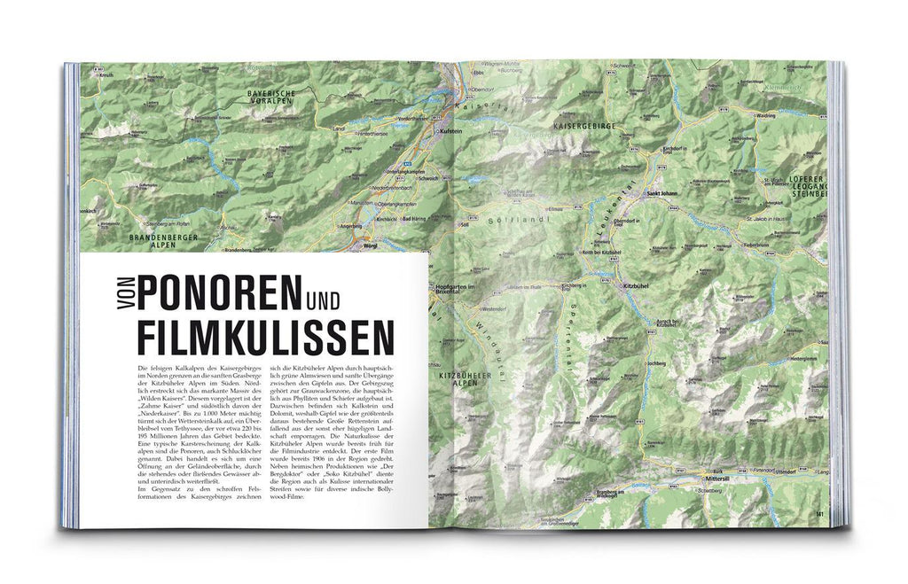 KOMPASS Bildband Berge sehen, Berge verstehen