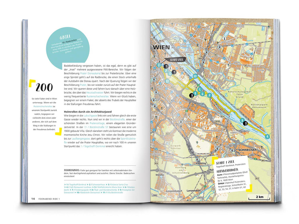 KOMPASS Radvergnügen in und um Wien
