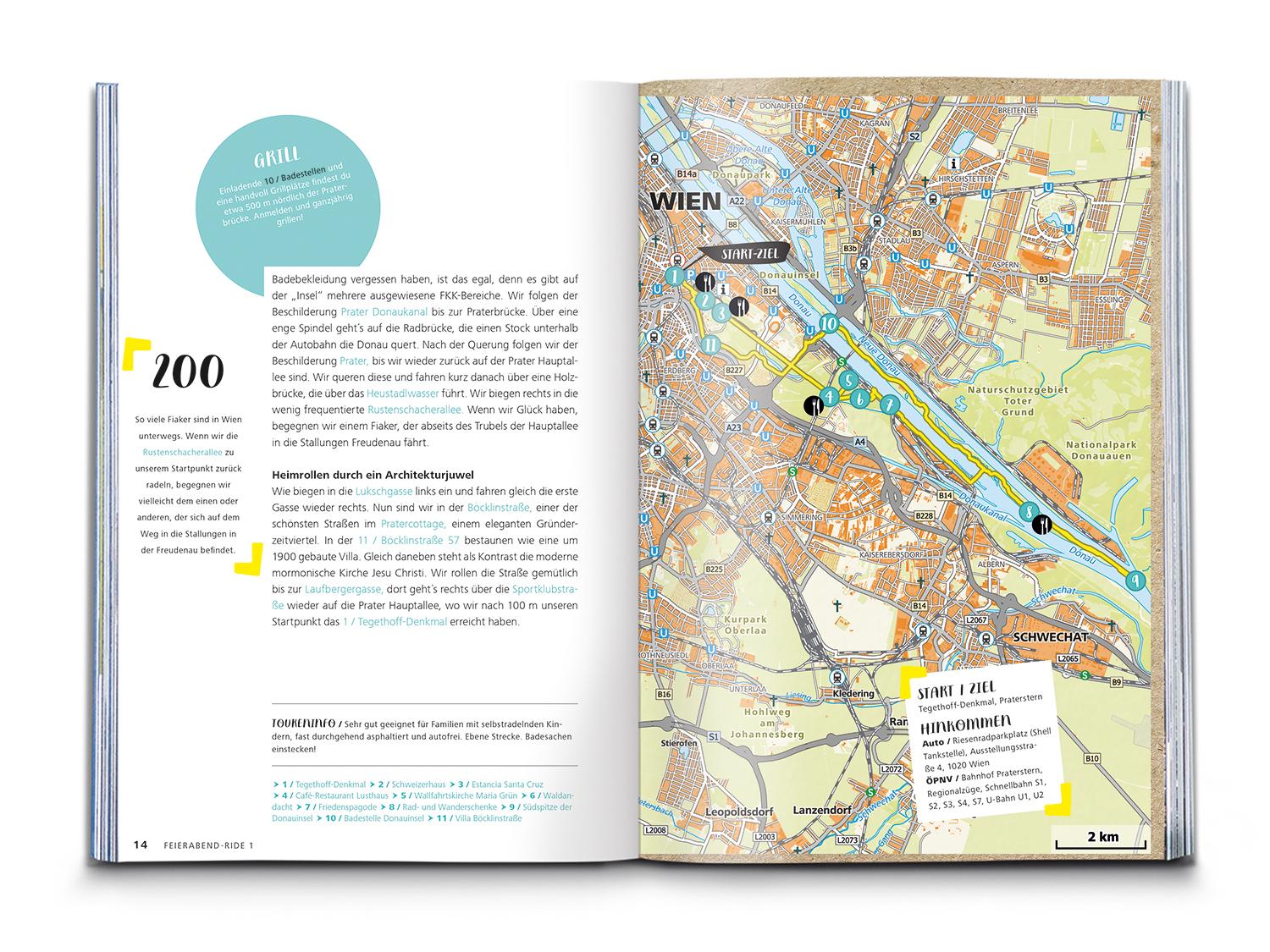 KOMPASS Radvergnügen in und um Wien