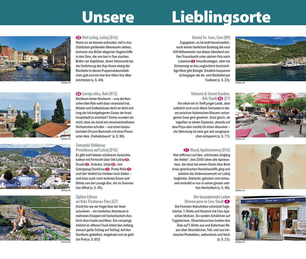 Reise Know-How InselTrip Kvarner Inseln (Cres, Loinj, Krk, Rab)