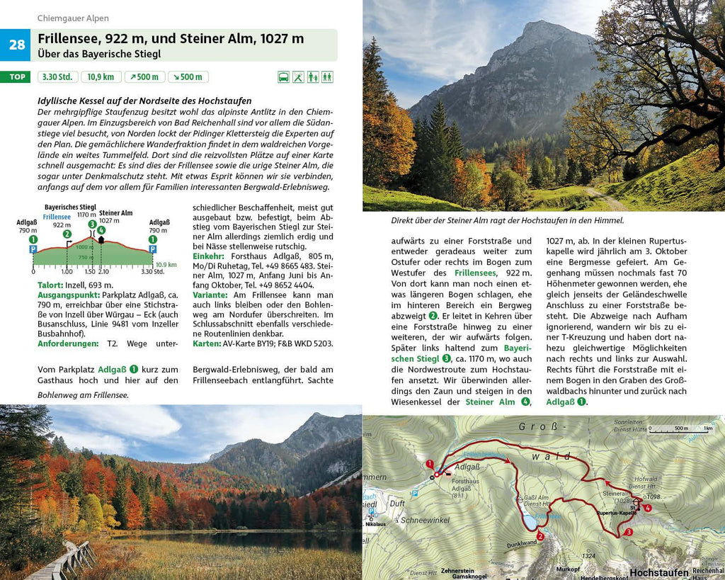 Leichte Wanderungen Chiemgau - Berchtesgadener Land