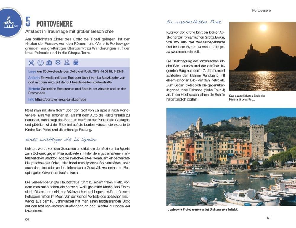 Wanderurlaubsführer Cinque Terre Ligurien
