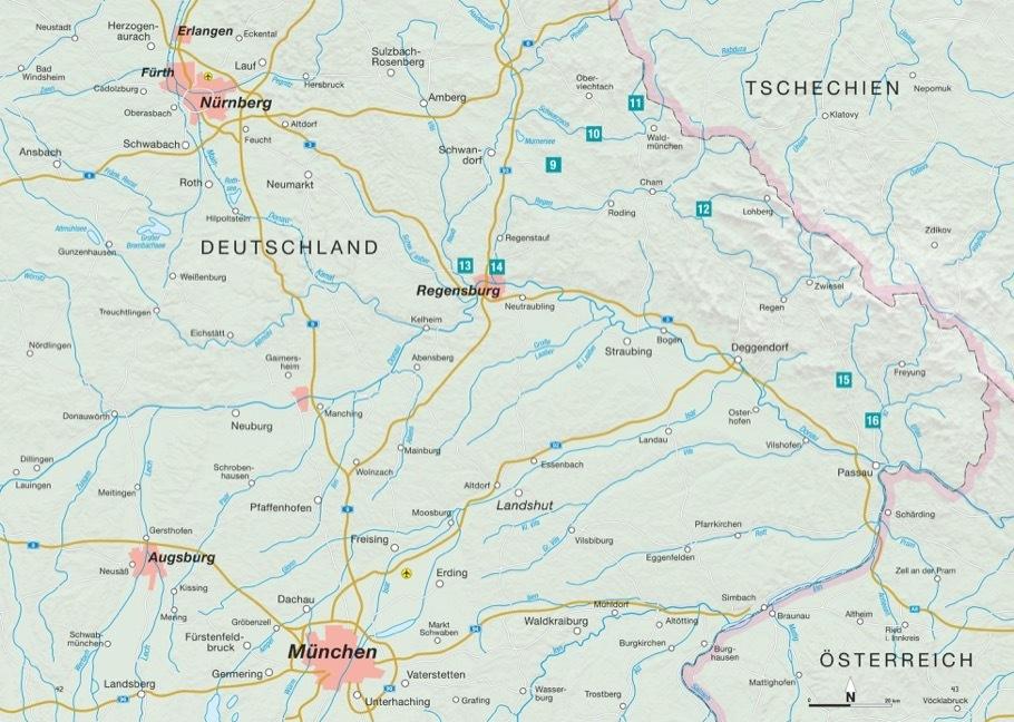 Wildbaden in Bayern