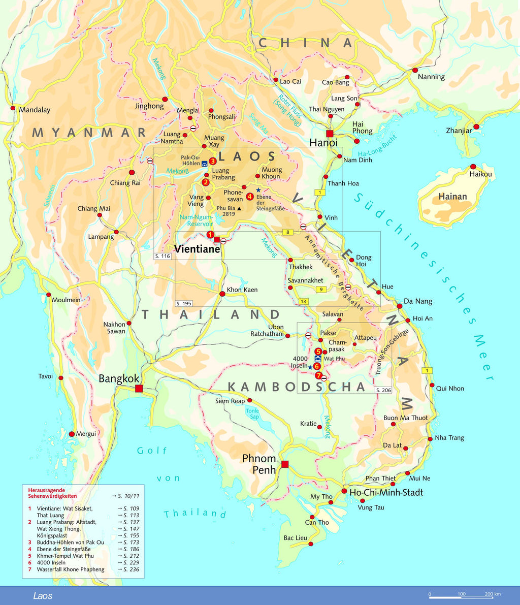 Reiseführer Laos