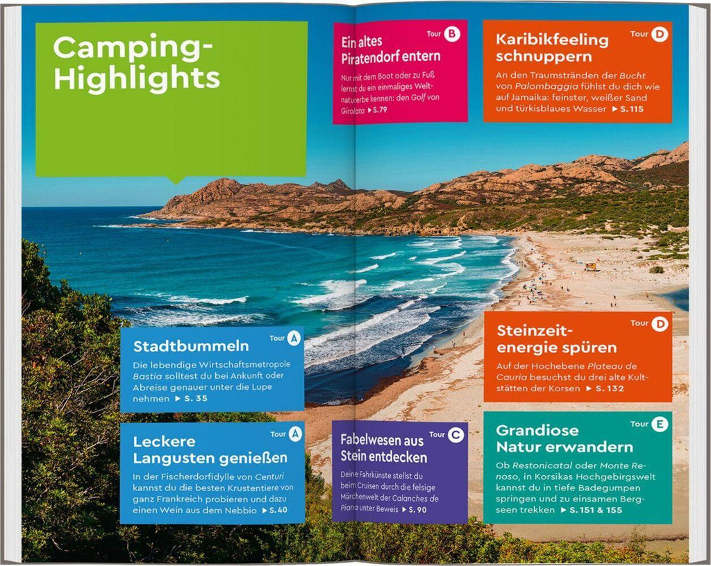 MARCO POLO Camper Guide Korsika