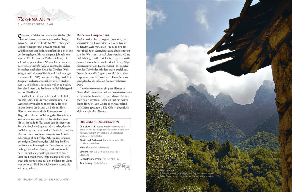 Das Buch der mystischen Orte in den Alpen