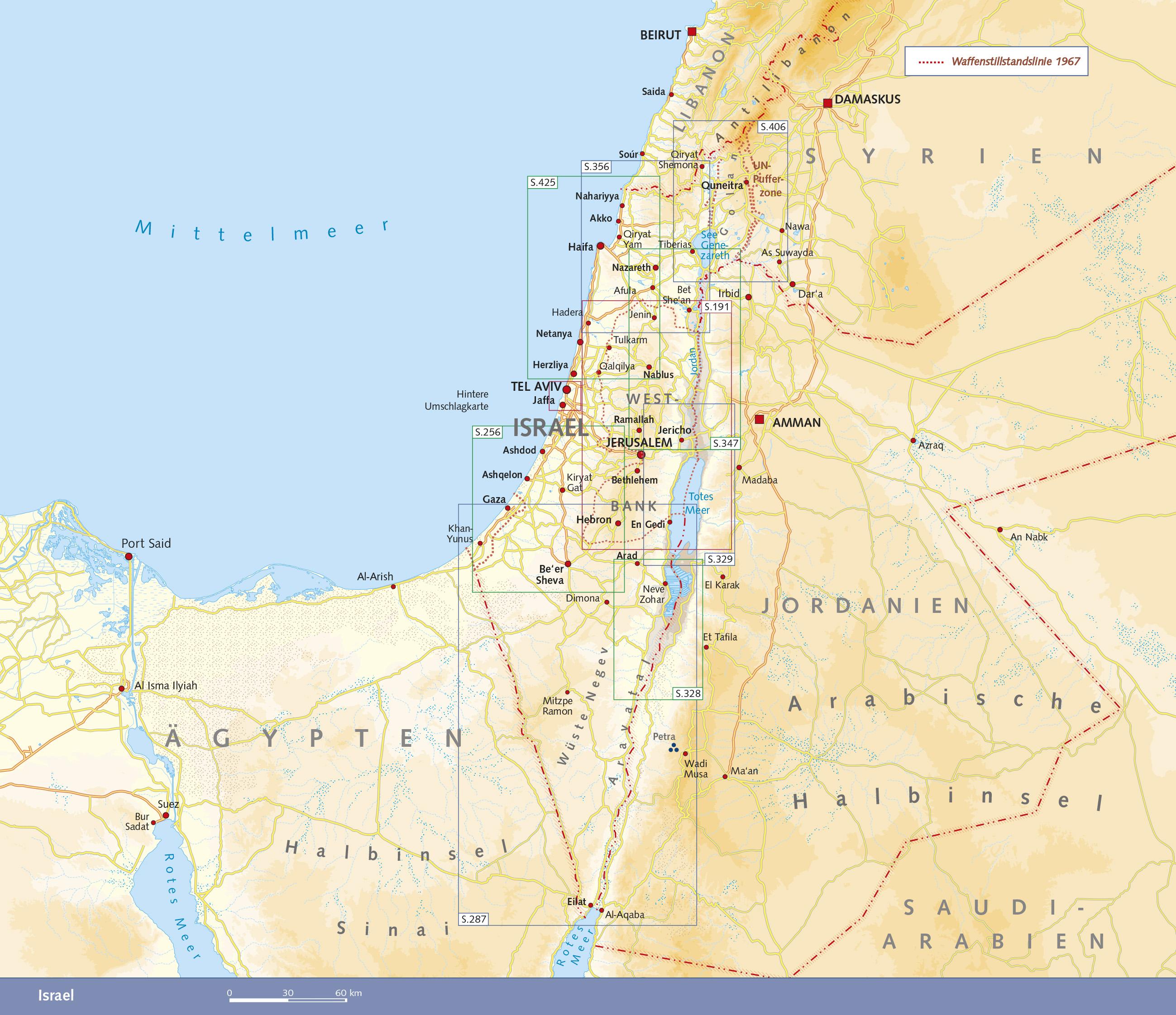 TRESCHER Reiseführer Israel und Palästina