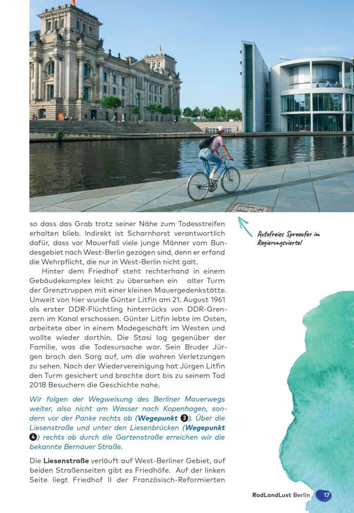 Berlin und Umland RadLandLust, 32 Lieblingstouren, E-Bike-geeignet, mit Knotenpunkten und Wohnmobilstellplätzen, GPS-Tracks-Download
