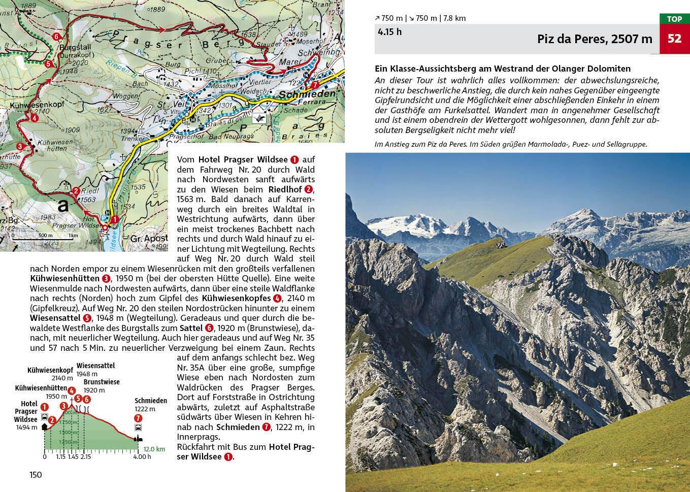 ROTHER Wanderführer Dolomiten - Sextner Dolomiten