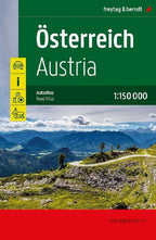 Österreich Supertouring, Autoatlas 1:150.000, freytag & berndt