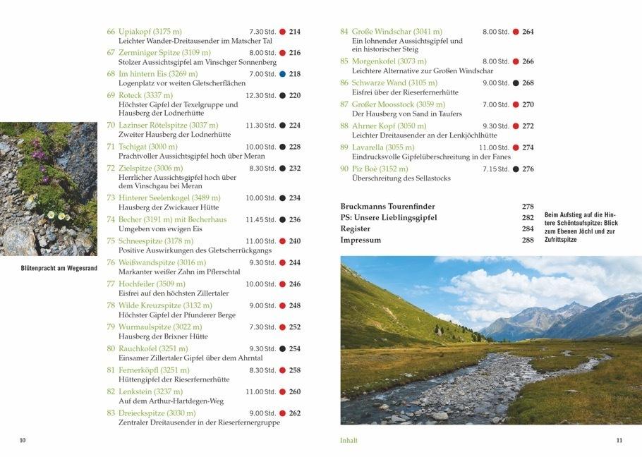 Hohe Ziele. Die besten 3000er für Wanderer in den Ostalpen. Wanderführer: die schönsten 3000er auf einfachen Wegen besteigen. Tourenführer: mit Wegbeschreibungen, Tourensteckbriefen und Karten.