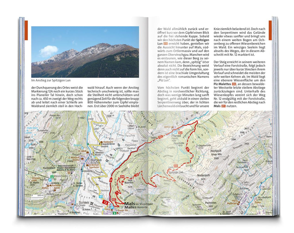 KOMPASS Wanderführer Ortlergruppe und Vinschgau, 60 Touren mit Extra-Tourenkarte