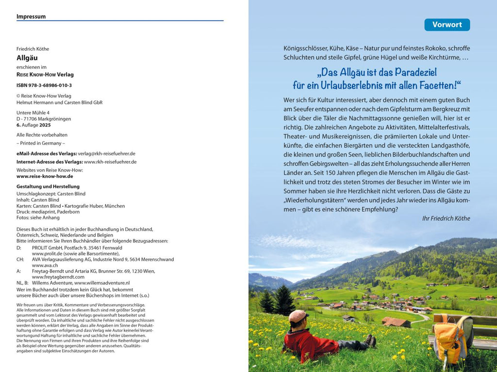 Reise Know-How Reiseführer Allgäu
