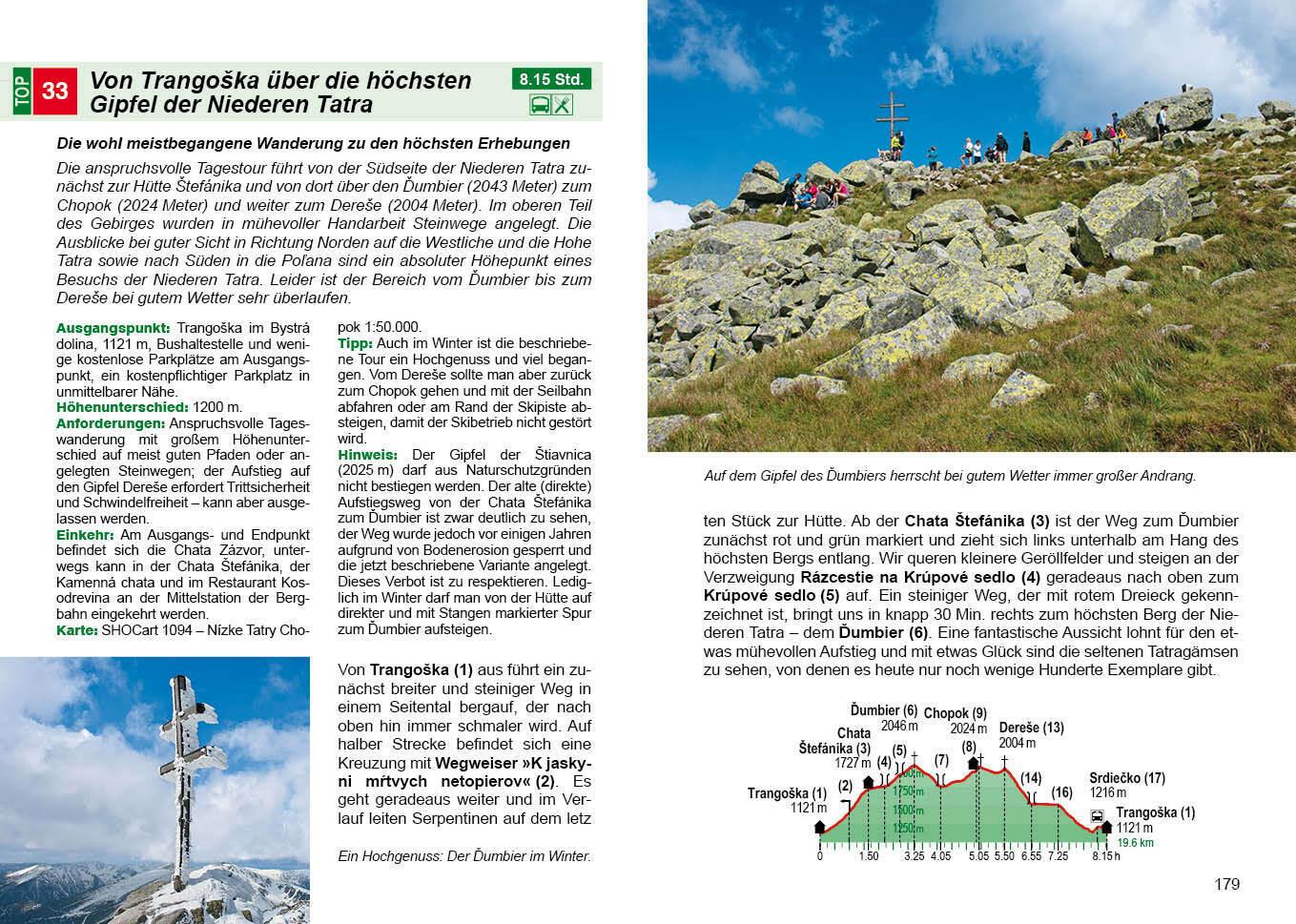 Niedere Tatra und Slowakisches Paradies