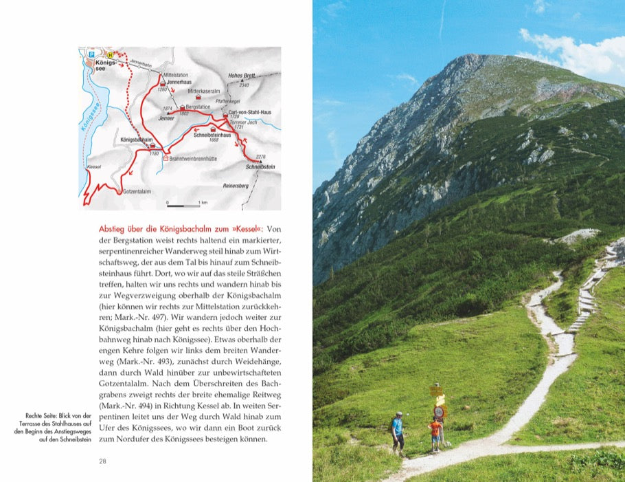 Mit Bahn und Bus in die Berge