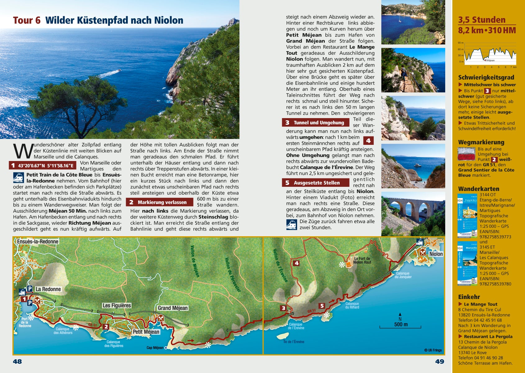 Küstenwege der Provence