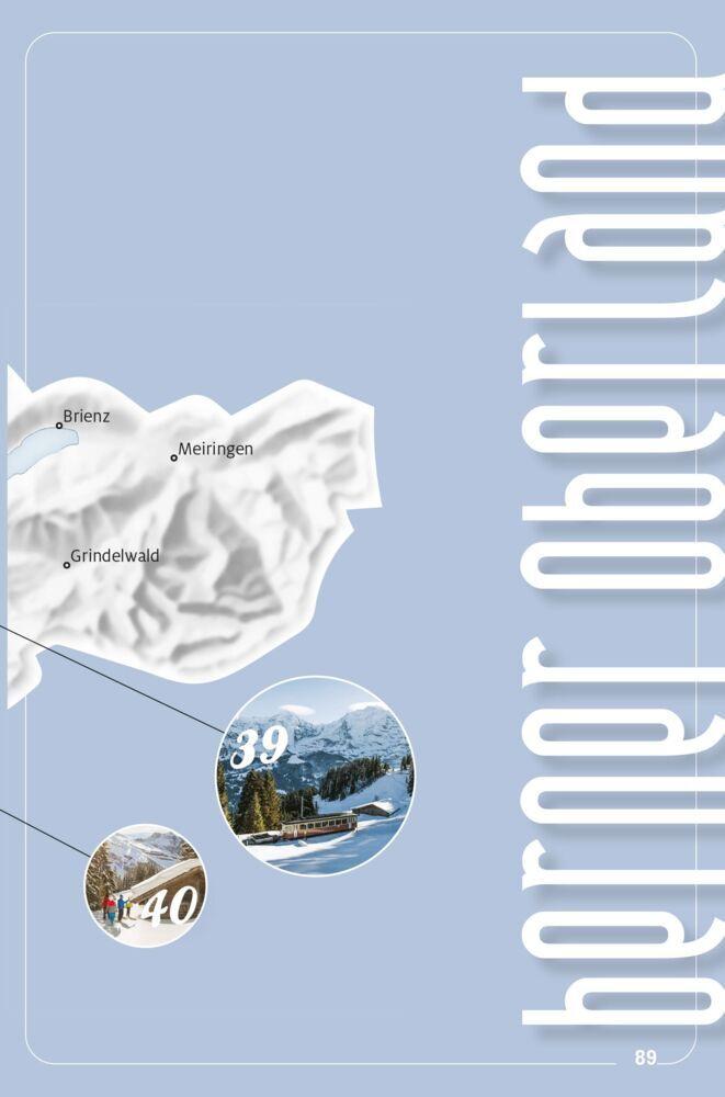 Kümmerly+Frey Erlebnis Schweiz Wandern im Winter - Wanderführer