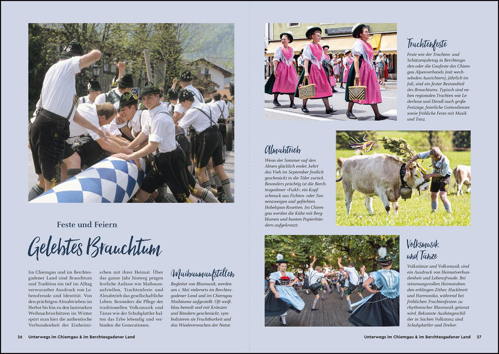 KUNTH Unterwegs im Chiemgau und im Berchtesgadener Land