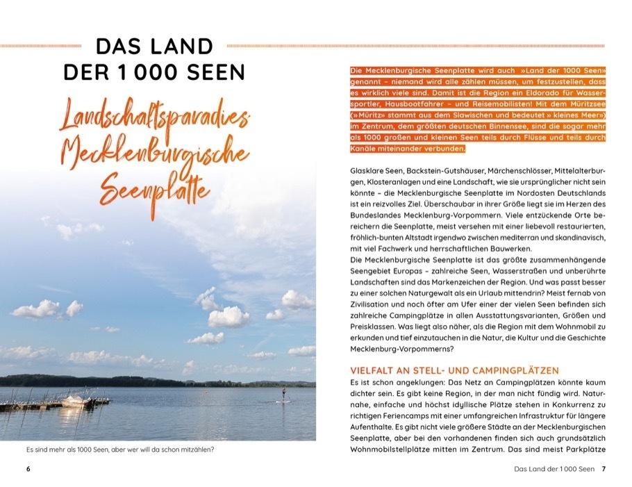 Wochenend und Wohnmobil - Kleine Auszeiten Mecklenburgischen Seenplatte