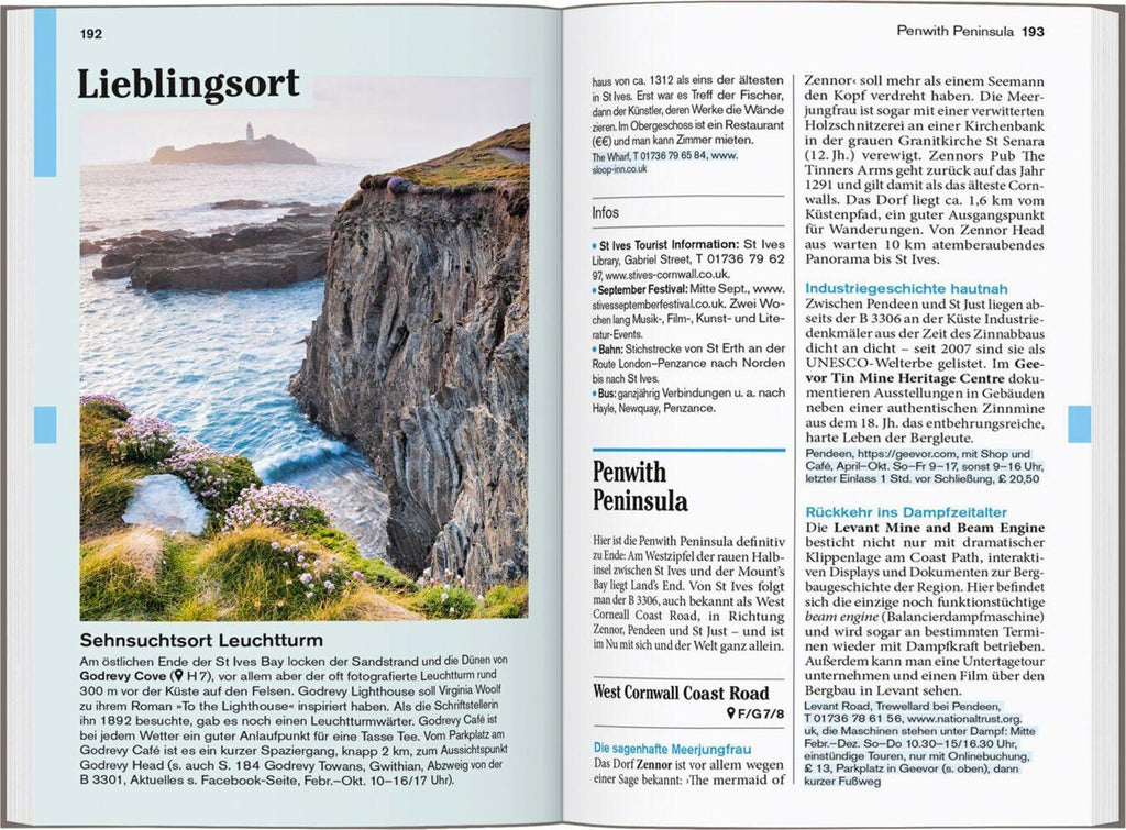 DUMONT Reise-Taschenbuch Reiseführer Cornwall & Südwestengland