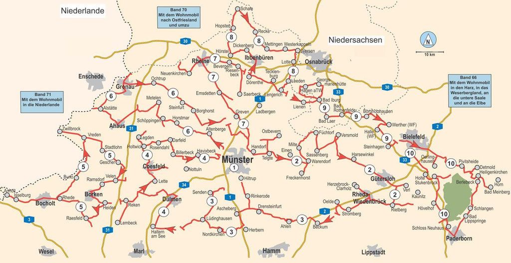 Mit dem Wohnmobil ins Münsterland