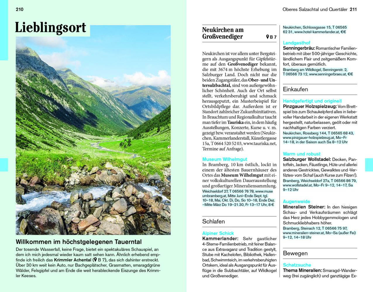 DUMONT Reise-Taschenbuch Reiseführer Salzburg, Salzburger Land, Salzkammergut