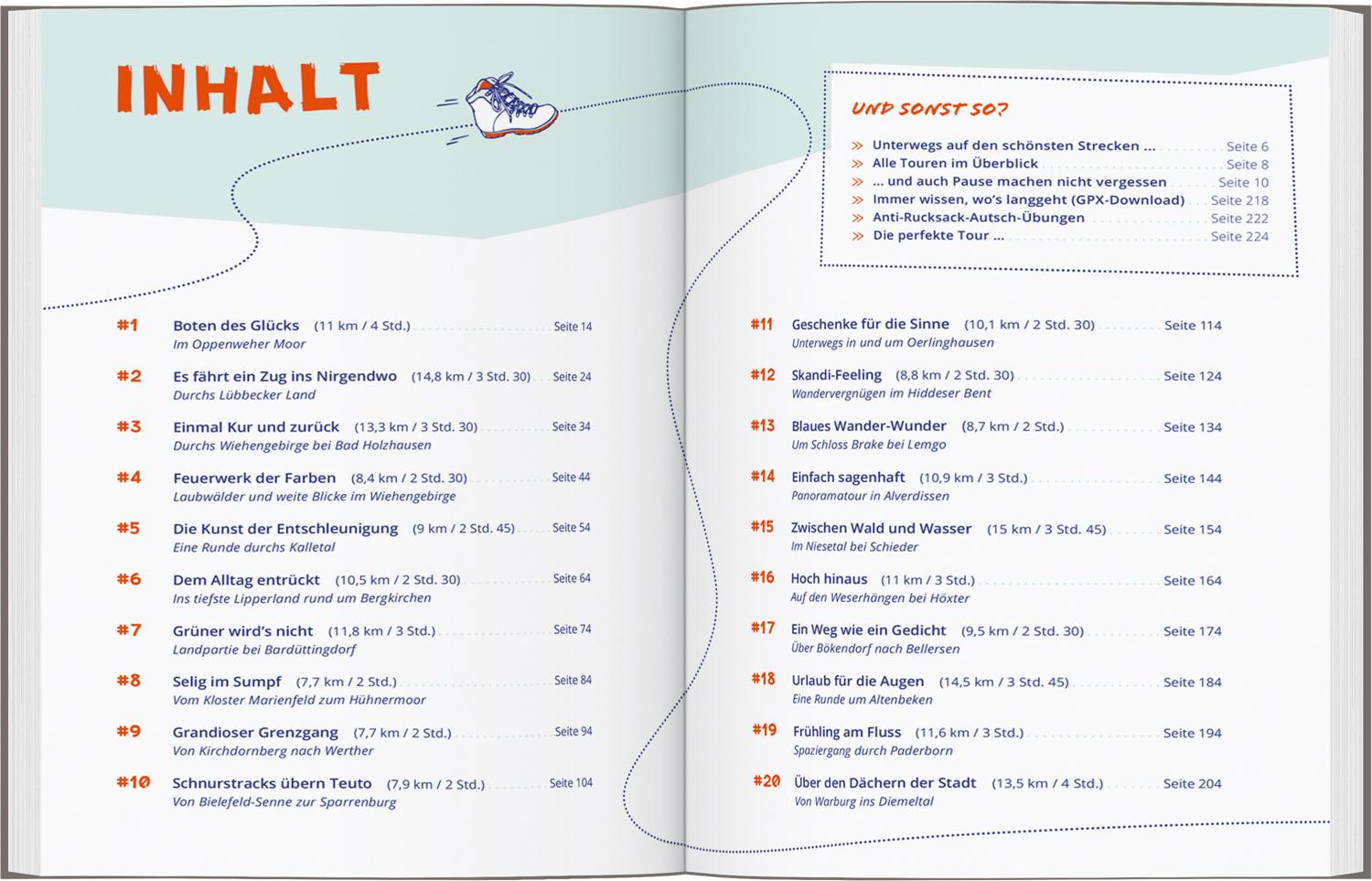 DUMONT Wanderzeit im Teutoburger Wald