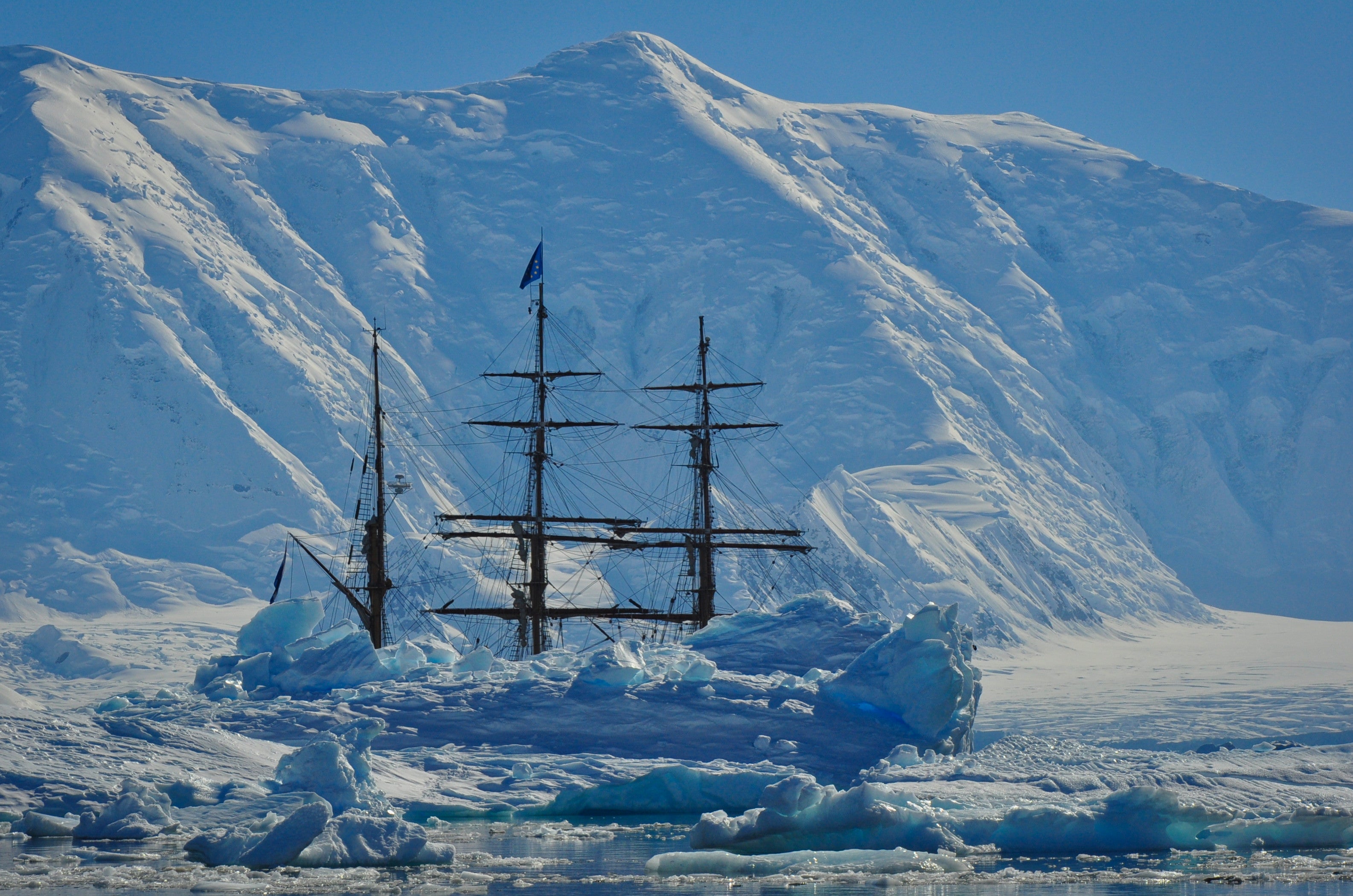 Eis in den Segeln